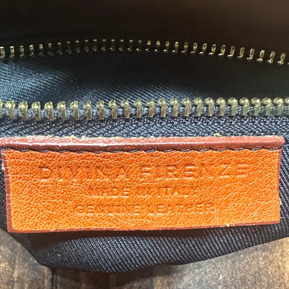 Diane Von Furstenberg Burnt Orange Crossbody or Hand Bag - Picture 6 of 8